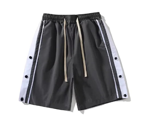 Men's Hip-Hop Drawstring Basketball Shorts - Summer Style