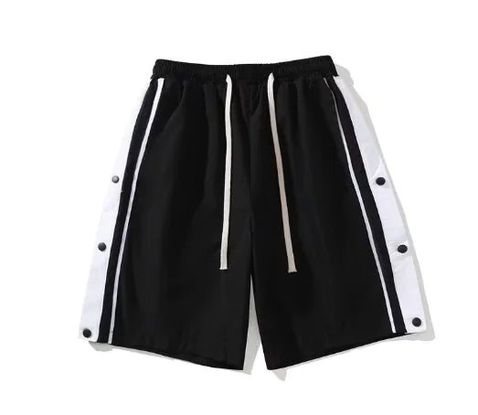 Men's Hip-Hop Drawstring Basketball Shorts - Summer Style