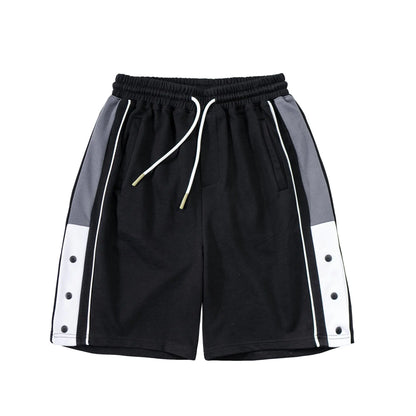 Men's Hip-Hop Drawstring Basketball Shorts - Summer Style