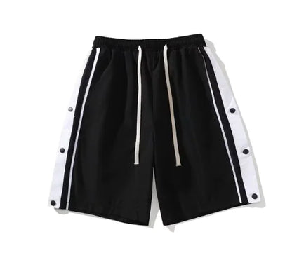 Men's Hip-Hop Drawstring Basketball Shorts - Summer Style